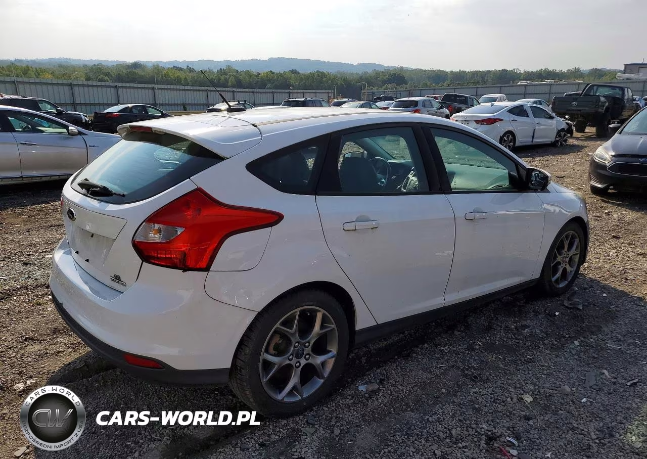 2014 Ford Focus Se VIN:1FADP3K27EL204593 - 3