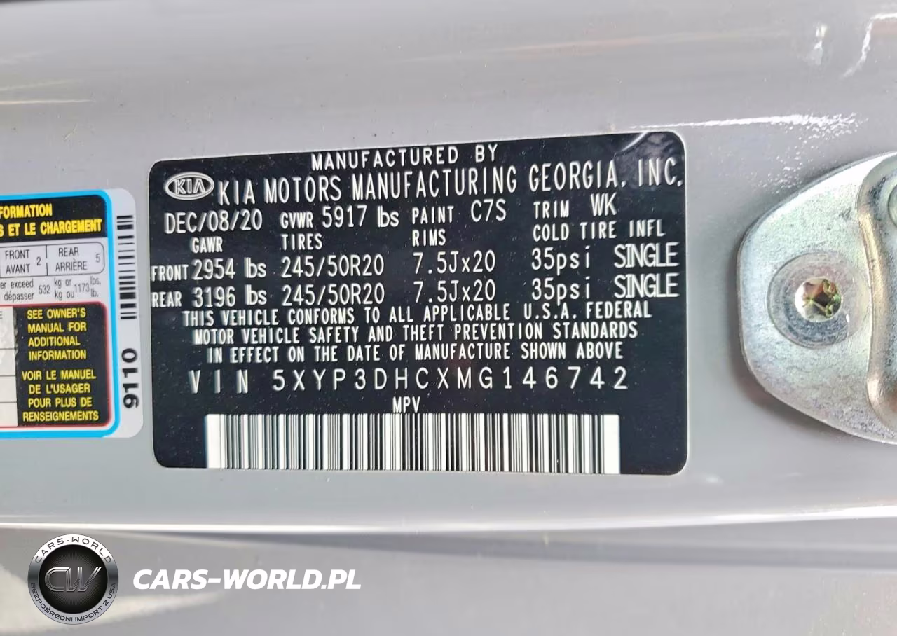 2021 Kia Telluride Ex VIN:5XYP3DHCXMG146742 - 14