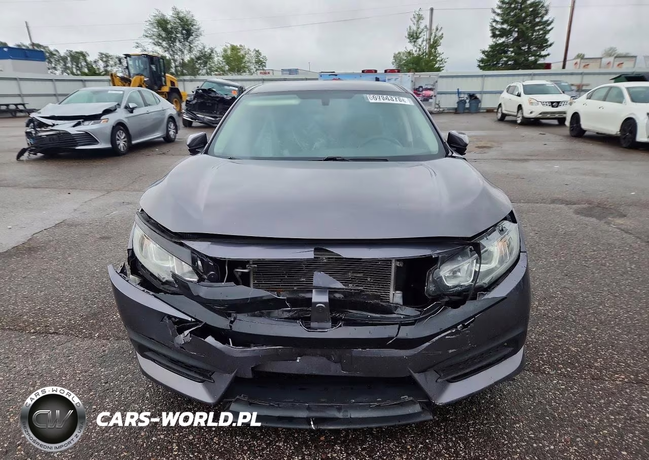 2016 Honda Civic Lx VIN:19XFC2F52GE069693 - 5