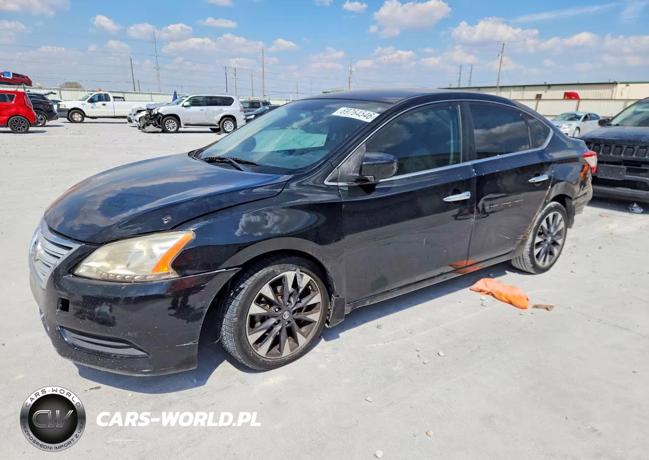 2013 Nissan Sentra S VIN:3N1AB7AP5DL695137 - 1