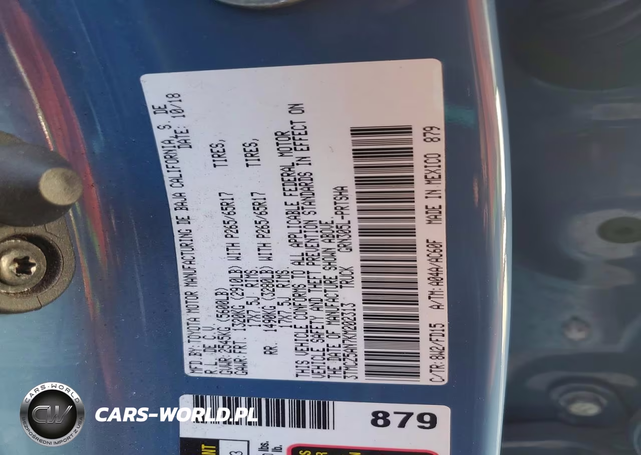 2019 Toyota Tacoma Sr V6 VIN:3TMCZ5AN7KM202313 - 12
