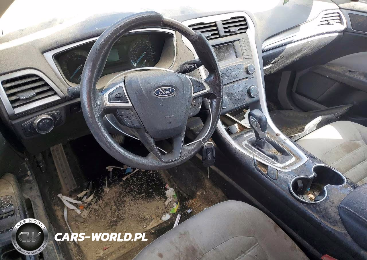 2015 Ford Fusion S VIN:1FA6P0G76F5110299 - 8