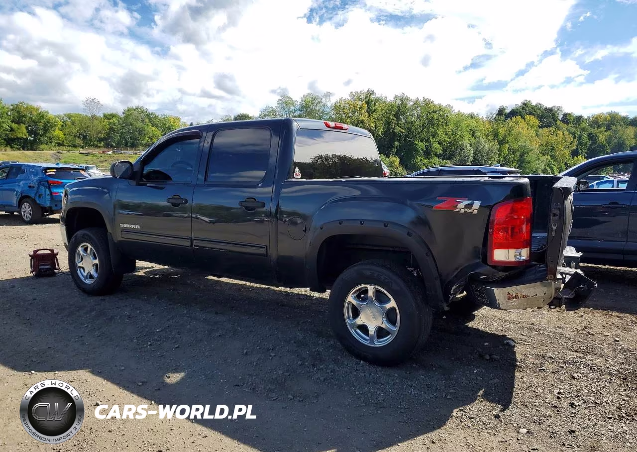 2010 GMC Sierra K1500 Sle VIN:3GTRKVE35AG104918 - 2