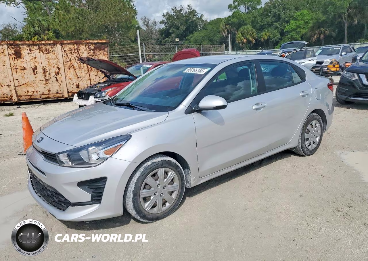 2021 Kia Rio S VIN:3KPA24AD7ME386615 - 1