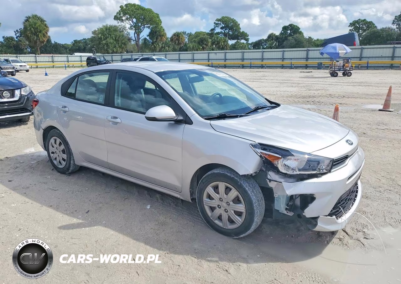 2021 Kia Rio S VIN:3KPA24AD7ME386615 - 4