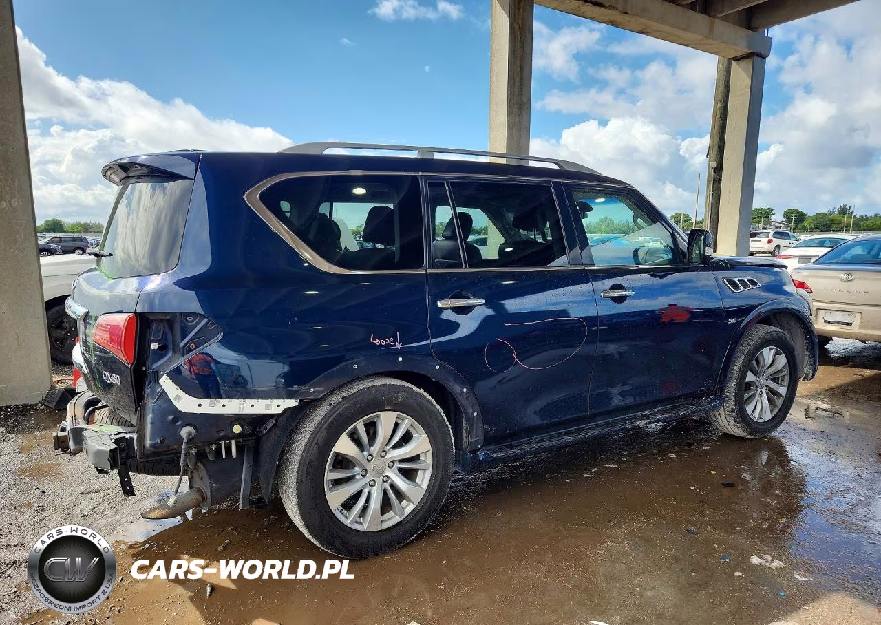 2017 Infiniti Qx80 Base VIN:JN8AZ2NF1H9642659 - 3