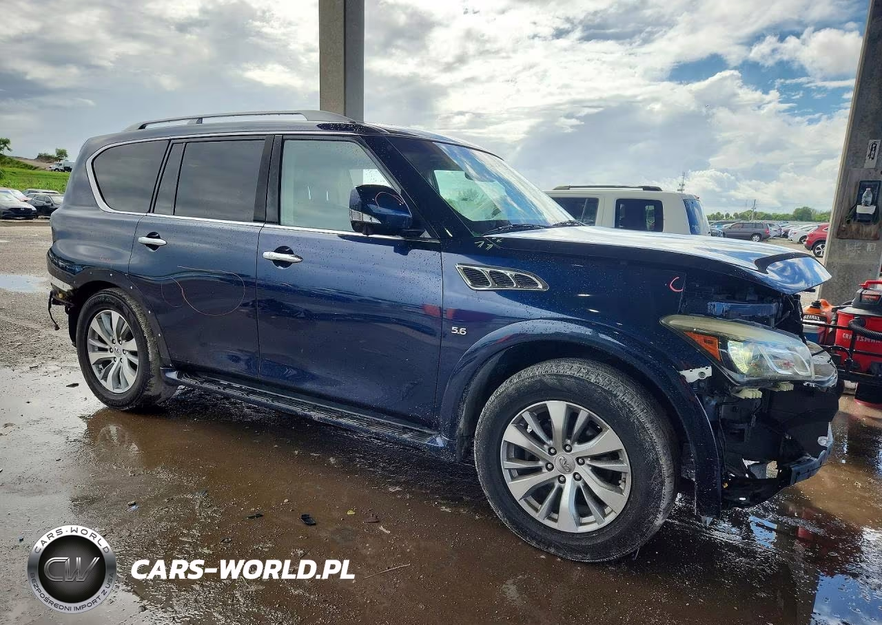 2017 Infiniti Qx80 Base VIN:JN8AZ2NF1H9642659 - 4