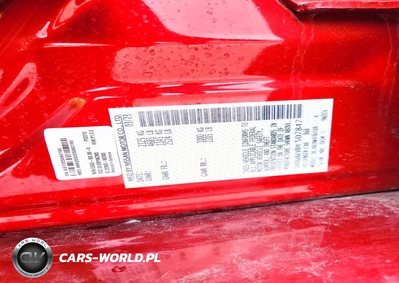 2023 Nissan Maxima Platinum VIN:1N4AA6FV8PC507847 - 13