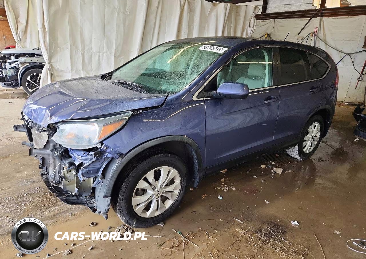 2013 Honda Cr-V Ex VIN:2HKRM4H52DH619730 - 1