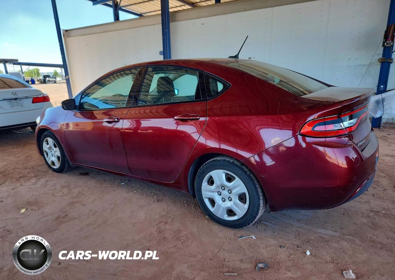 2015 Dodge Dart Se VIN:1C3CDFAA5FD337412 - 2