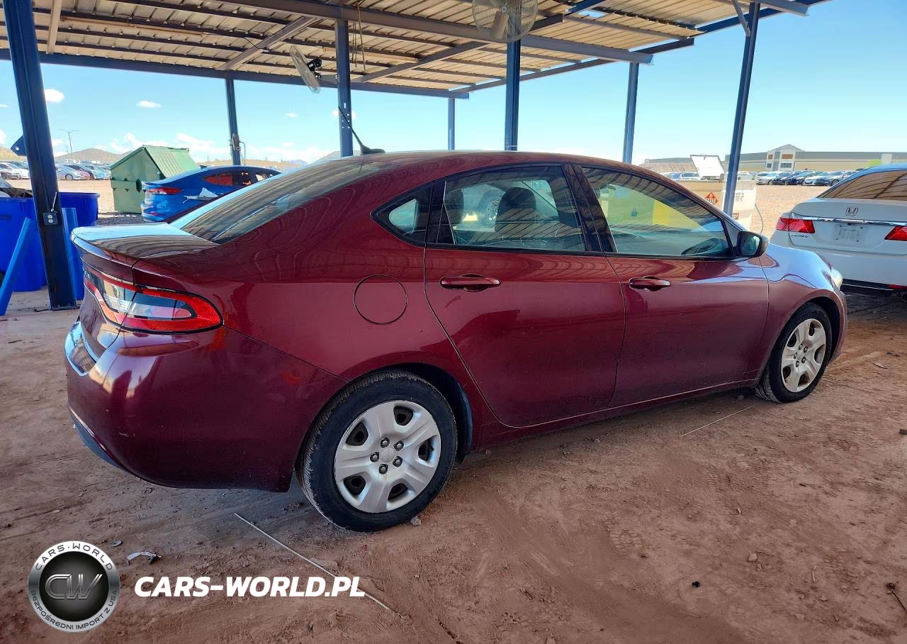 2015 Dodge Dart Se VIN:1C3CDFAA5FD337412 - 3