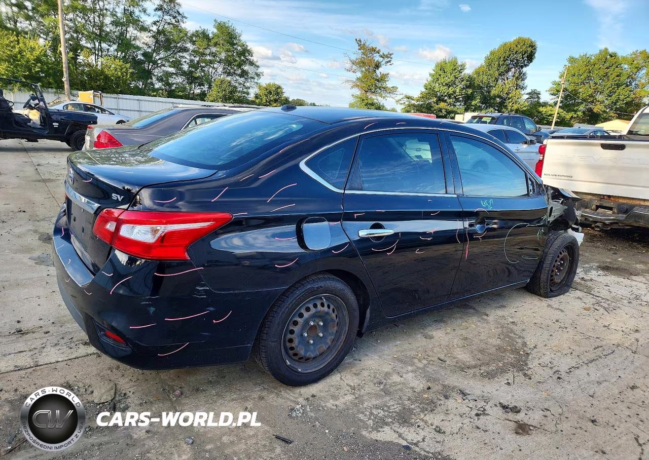 2016 Nissan Sentra Sv VIN:3N1AB7AP2GL643680 - 3