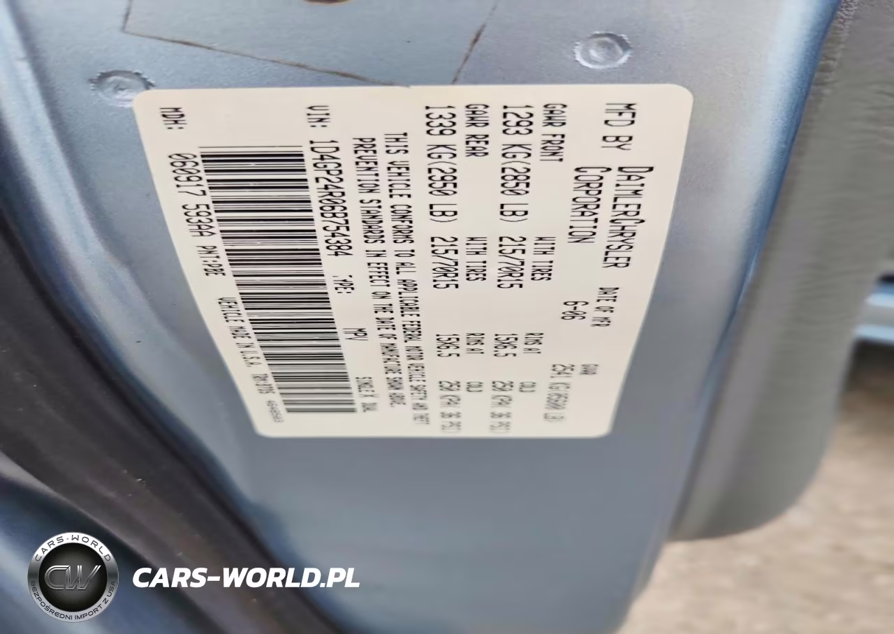 2006 Dodge Grand Caravan Se VIN:1D4GP24R06B754384 - 14