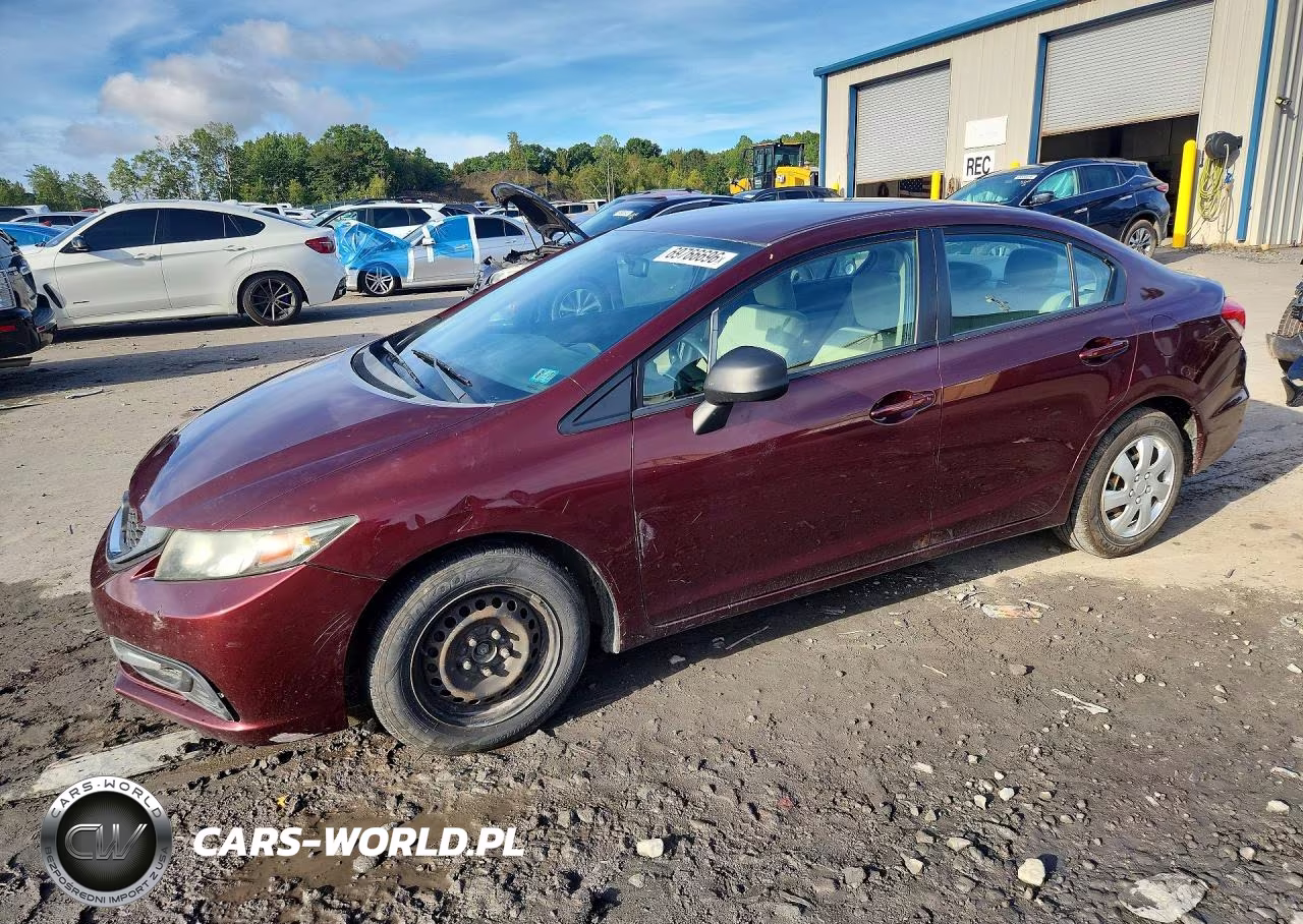 2015 Honda Civic Lx VIN:19XFB2F55FE230216 - 1
