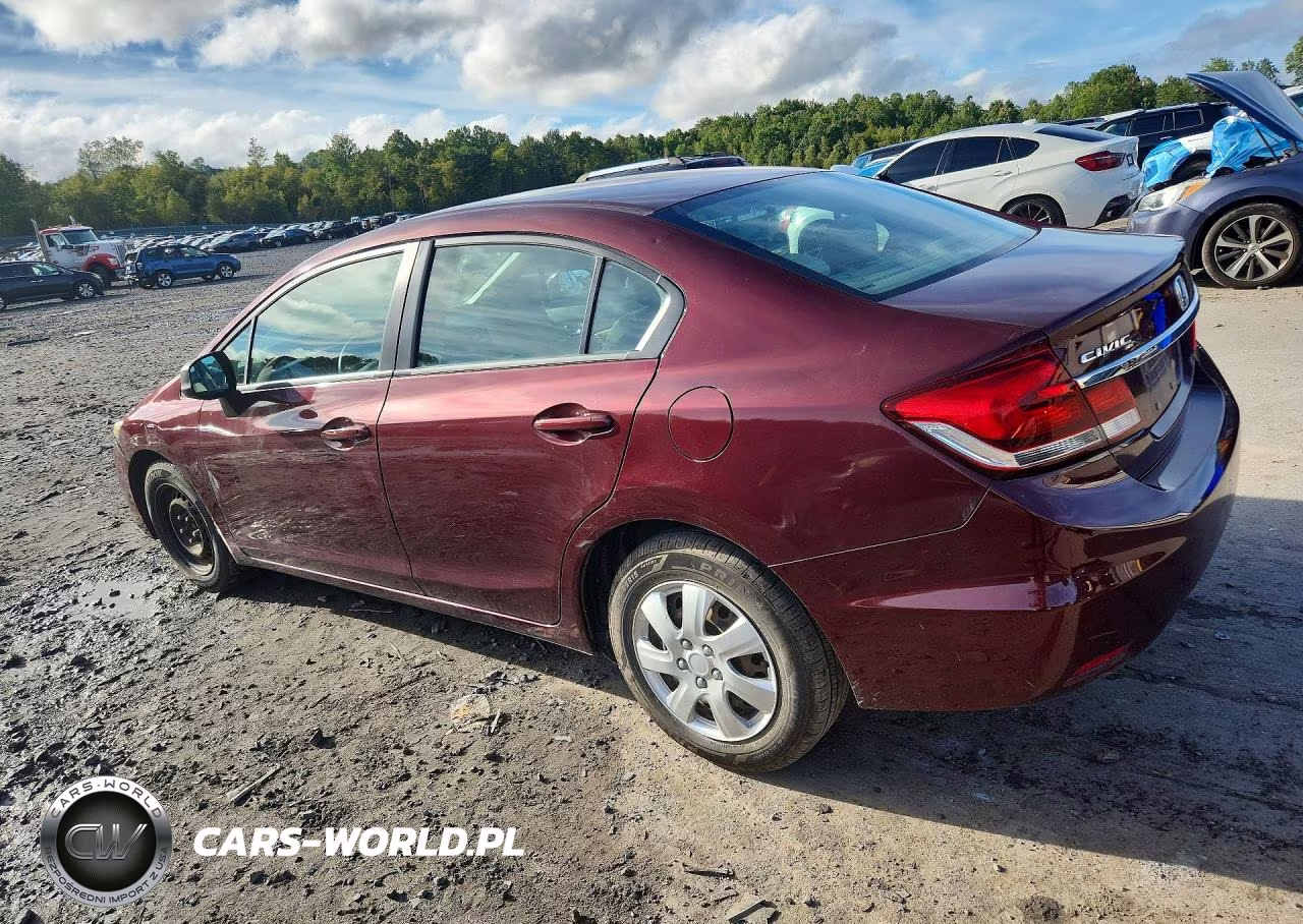 2015 Honda Civic Lx VIN:19XFB2F55FE230216 - 2
