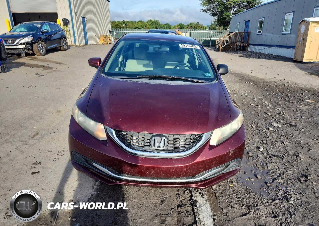 2015 Honda Civic Lx VIN:19XFB2F55FE230216 - 5