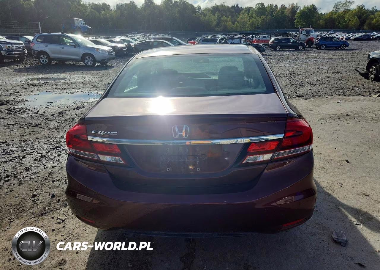 2015 Honda Civic Lx VIN:19XFB2F55FE230216 - 6