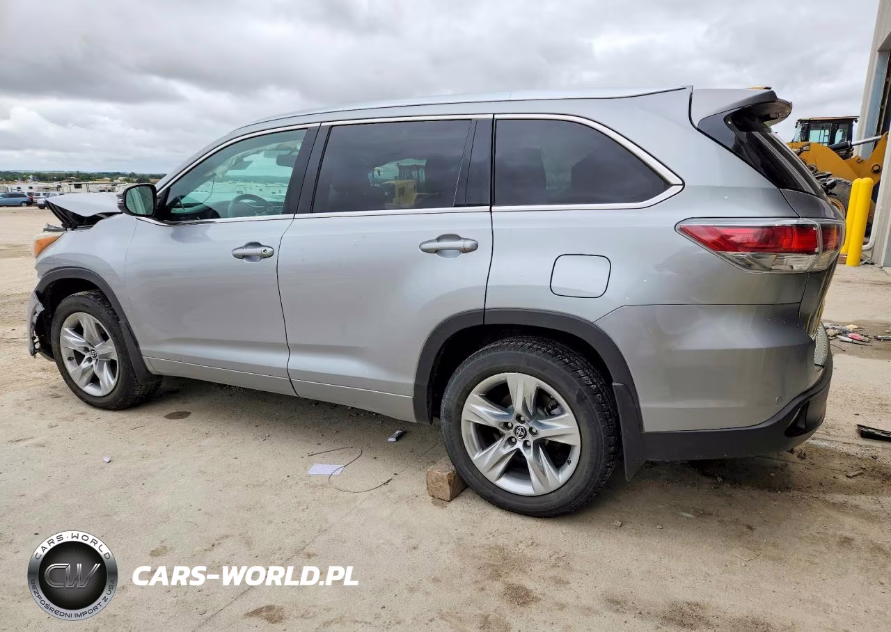 2016 Toyota Highlander Limited VIN:5TDDKRFH6GS319214 - 2