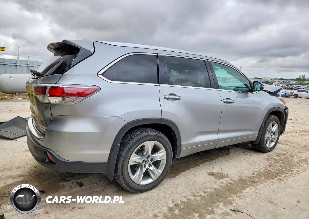 2016 Toyota Highlander Limited VIN:5TDDKRFH6GS319214 - 3