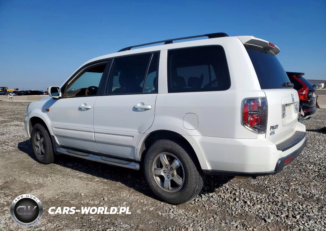 2007 Honda Pilot Exl VIN:2HKYF18597H522064 - 2