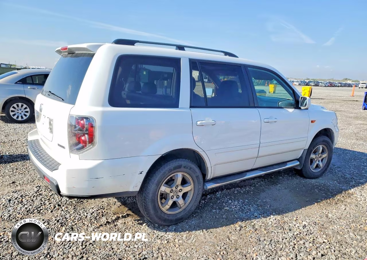 2007 Honda Pilot Exl VIN:2HKYF18597H522064 - 3