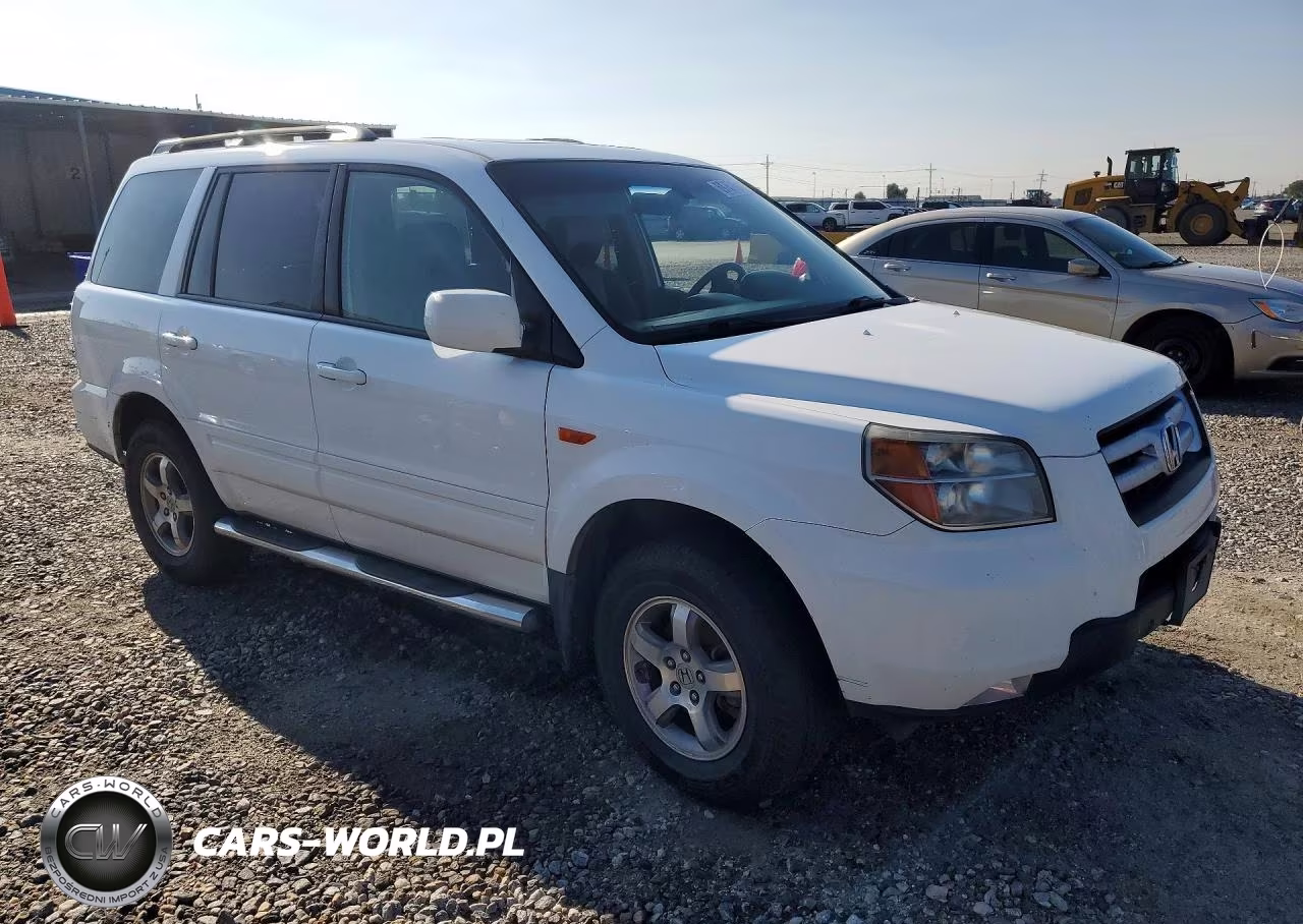 2007 Honda Pilot Exl VIN:2HKYF18597H522064 - 4