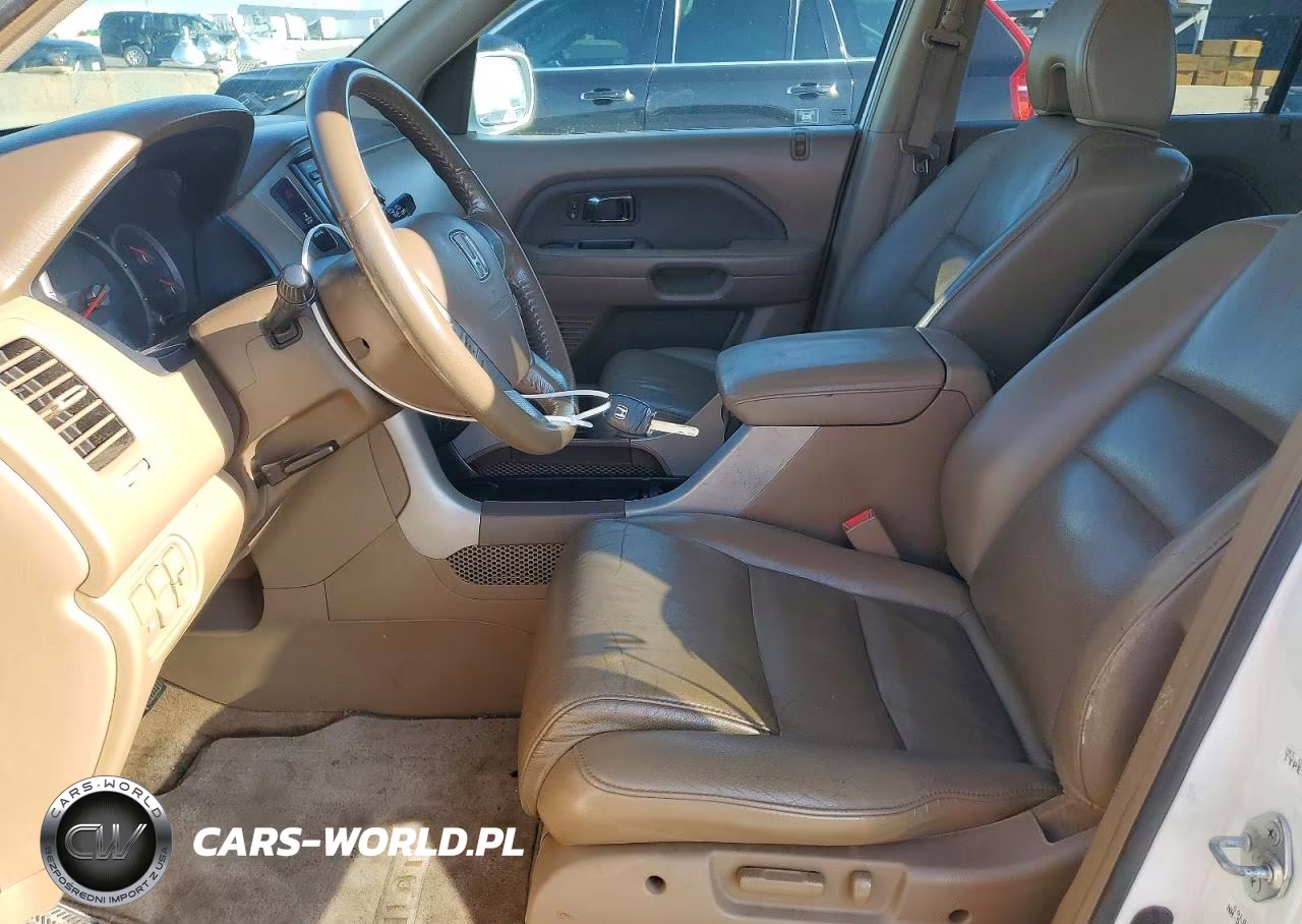 2007 Honda Pilot Exl VIN:2HKYF18597H522064 - 7
