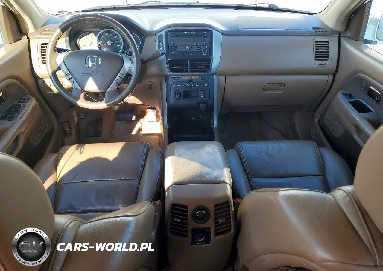 2007 Honda Pilot Exl VIN:2HKYF18597H522064 - 8