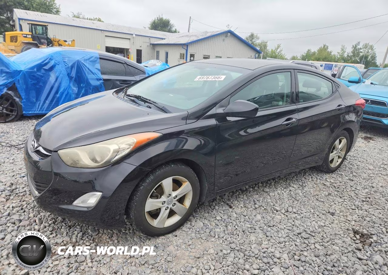 2013 Hyundai Elantra Gls VIN:KMHDH4AE8DU842400 - 1