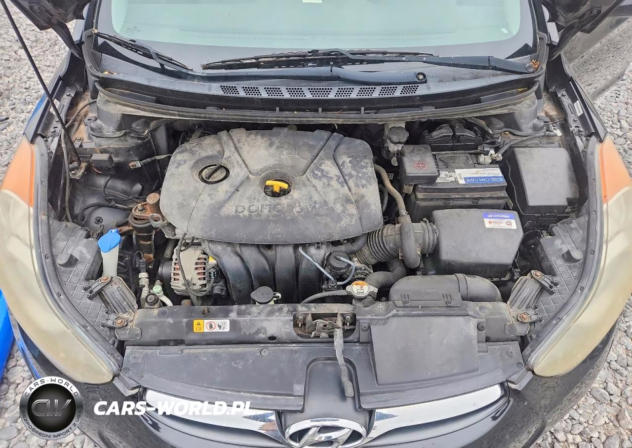 2013 Hyundai Elantra Gls VIN:KMHDH4AE8DU842400 - 11