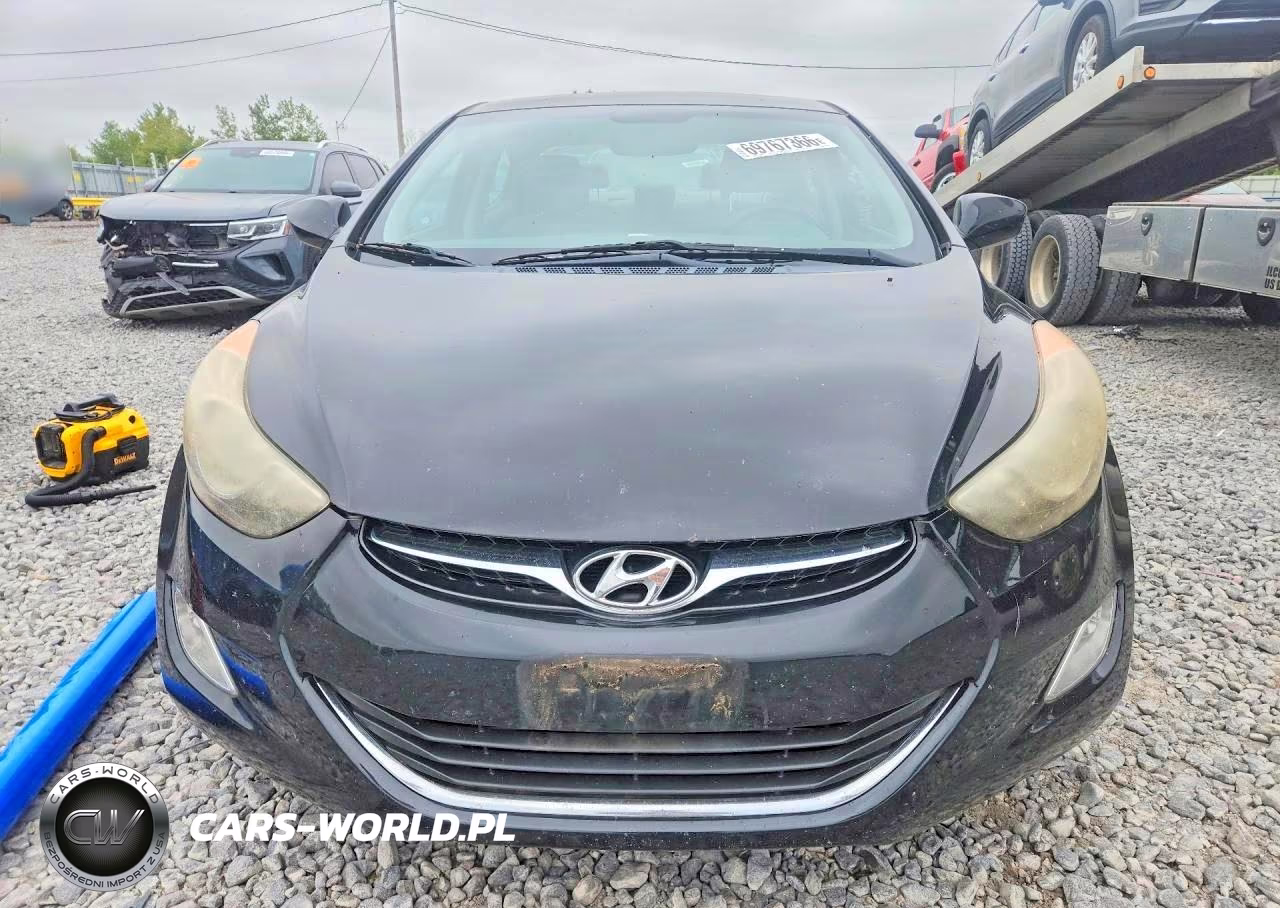 2013 Hyundai Elantra Gls VIN:KMHDH4AE8DU842400 - 5