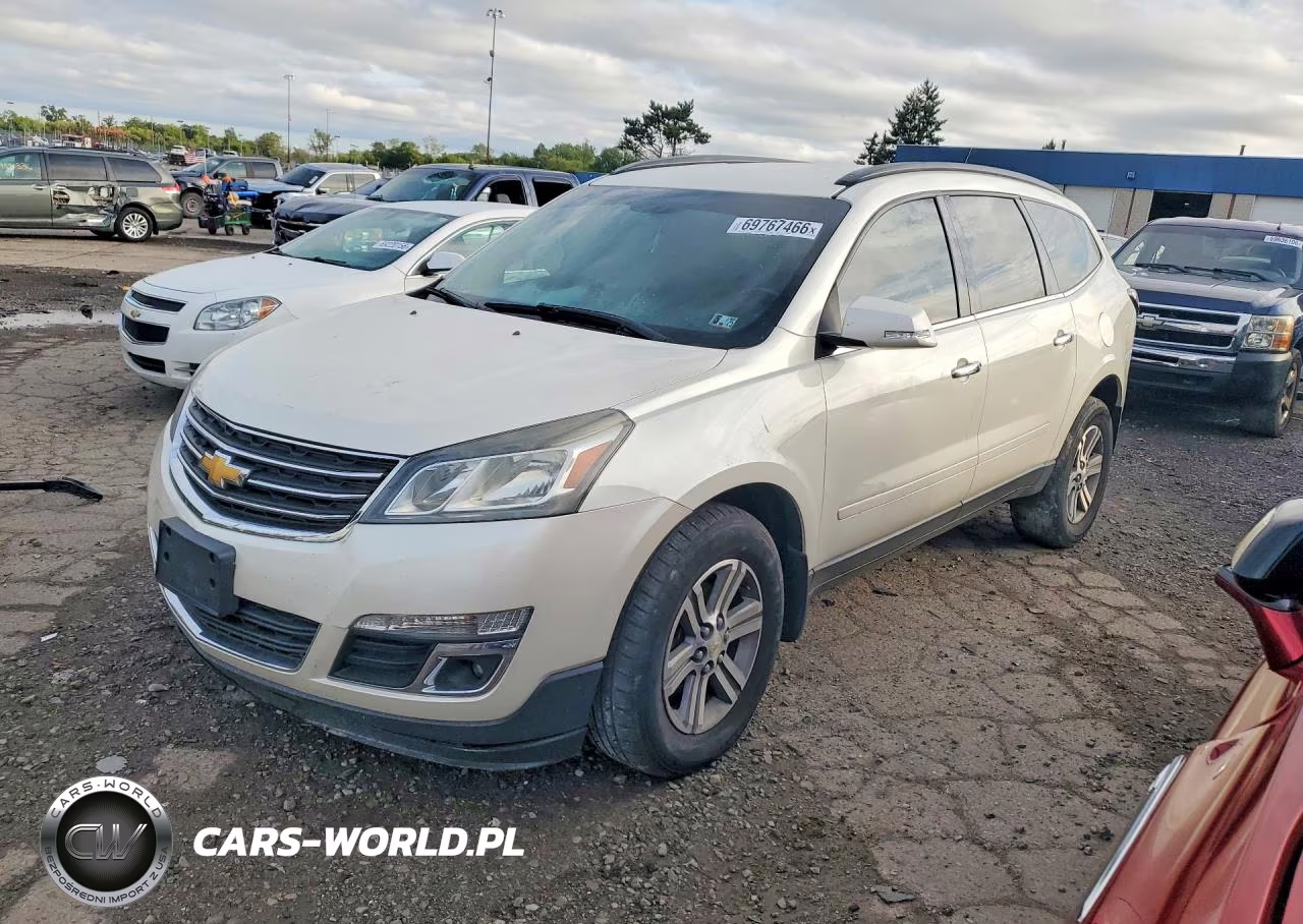 2015 Chevrolet Traverse Lt VIN:1GNKVHKD0FJ143159 - 1