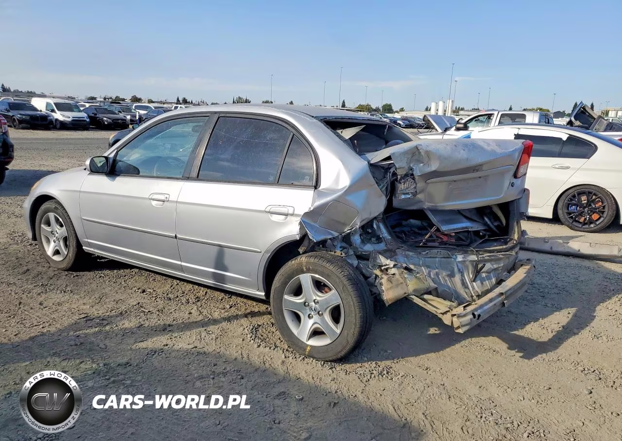 2004 Honda Civic Ex VIN:2HGES26764H547406 - 2