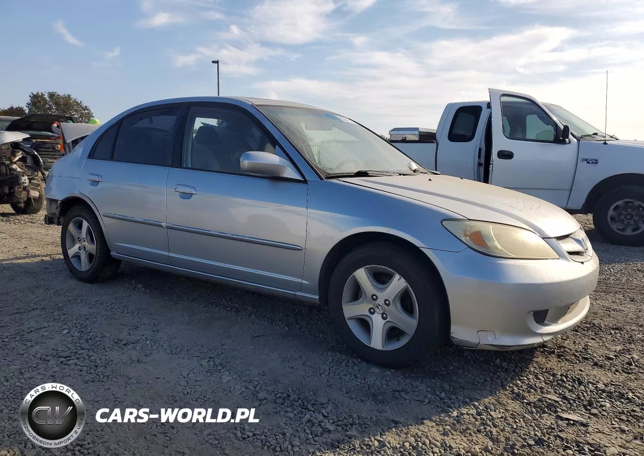 2004 Honda Civic Ex VIN:2HGES26764H547406 - 4