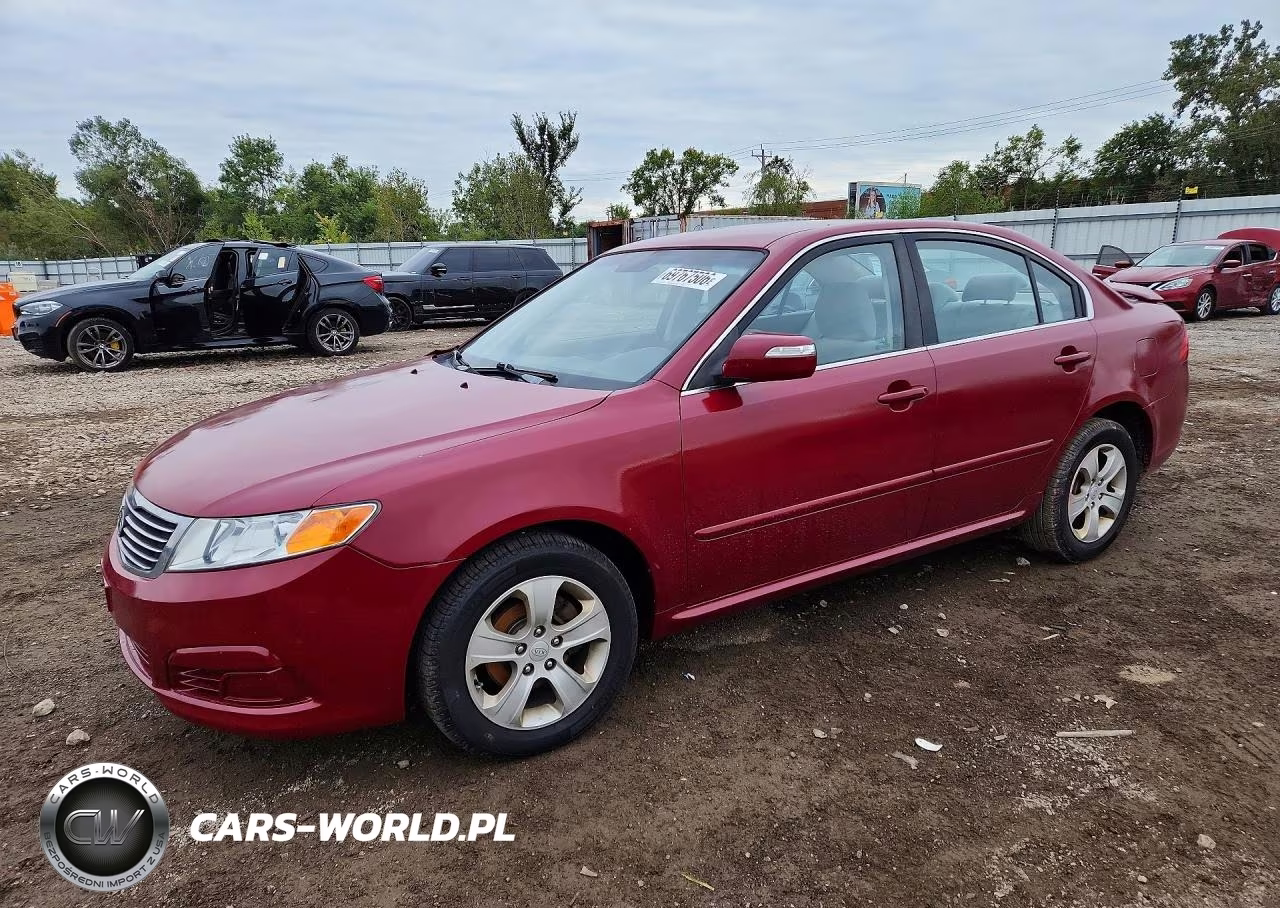 2009 Kia Optima Lx VIN:KNAGE228295296019 - 1