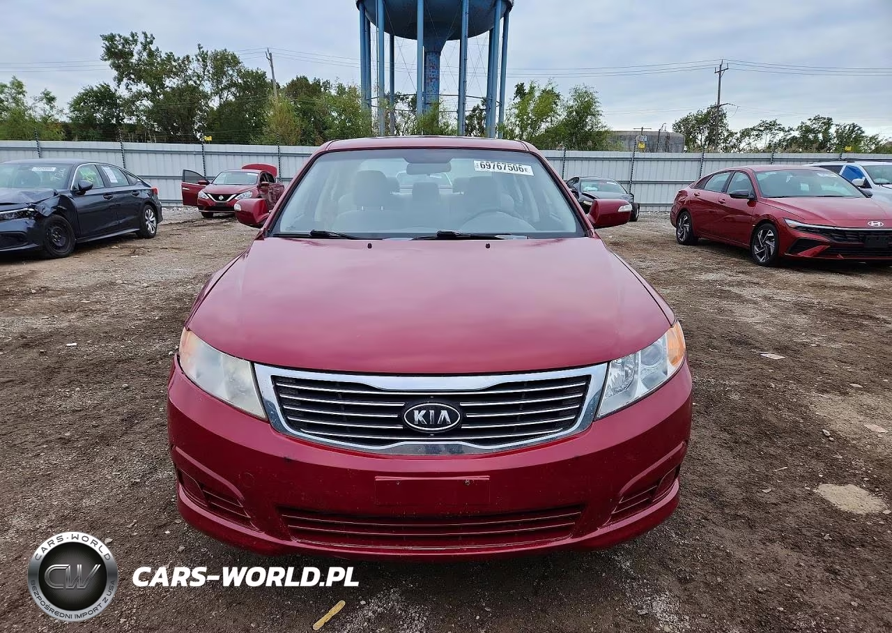 2009 Kia Optima Lx VIN:KNAGE228295296019 - 5