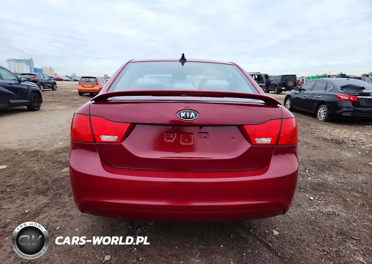 2009 Kia Optima Lx VIN:KNAGE228295296019 - 6