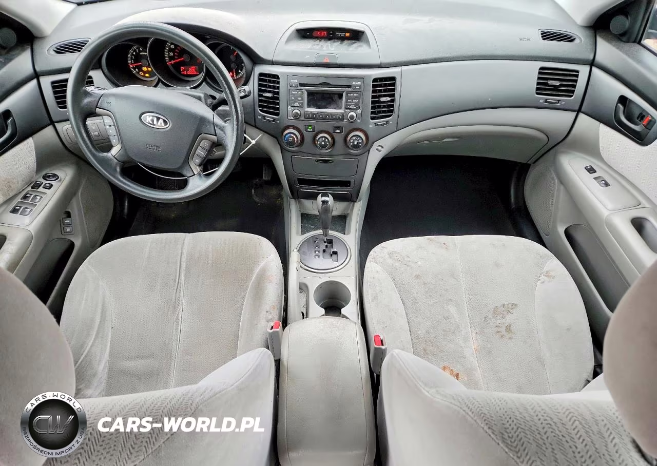2009 Kia Optima Lx VIN:KNAGE228295296019 - 8