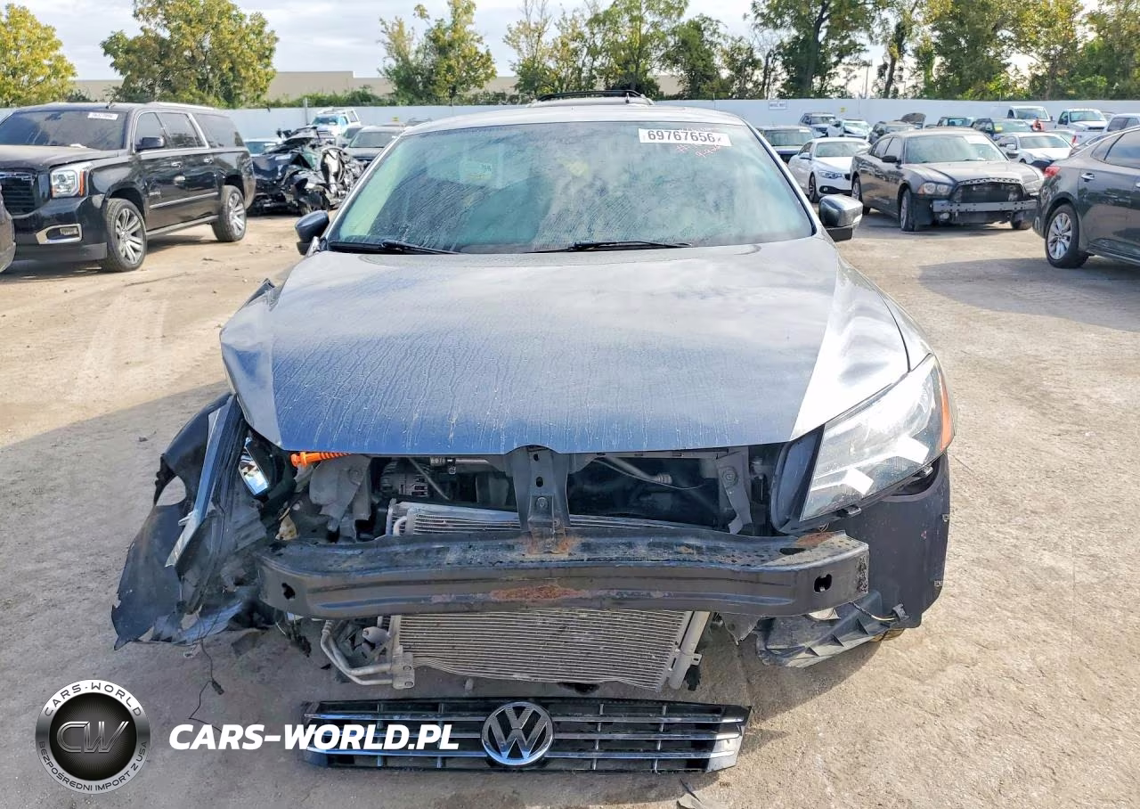 2012 Volkswagen Passat Sel VIN:1VWCH7A32CC110202 - 5