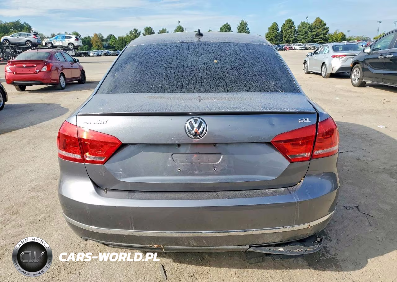 2012 Volkswagen Passat Sel VIN:1VWCH7A32CC110202 - 6