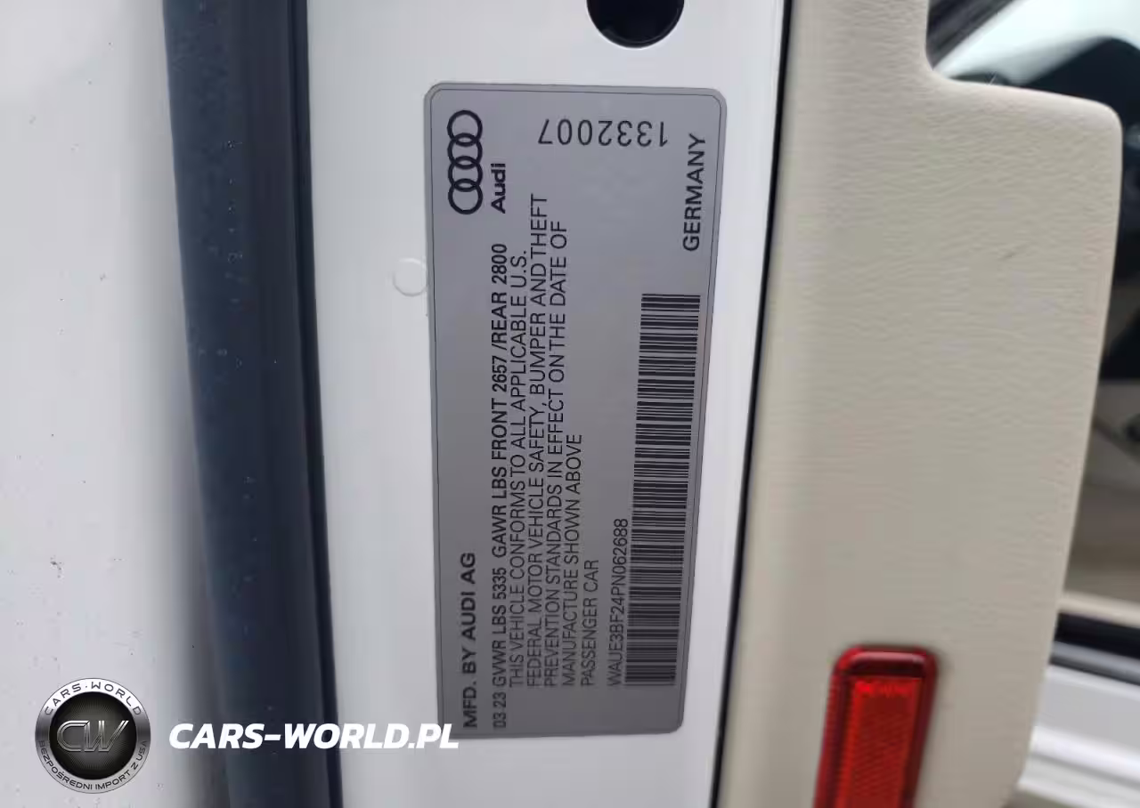2023 Audi A6 Premium Plus VIN:WAUE3BF24PN062688 - 12