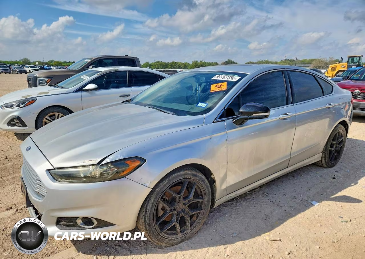 2014 Ford Fusion Se VIN:3FA6P0HDXER376568 - 1
