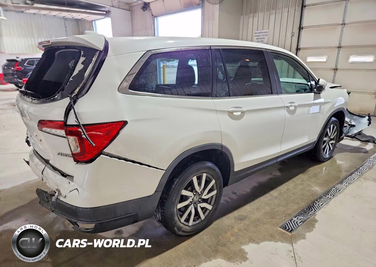 2020 Honda Pilot Exl VIN:5FNYF6H58LB031586 - 3
