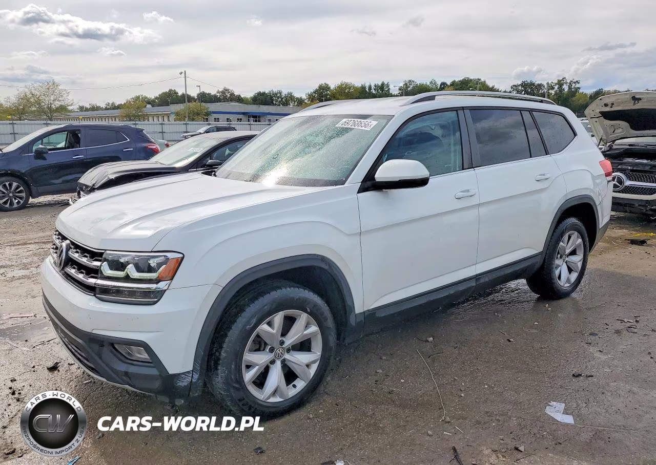 2019 Volkswagen Atlas Se VIN:1V2DR2CA7KC572173 - 1