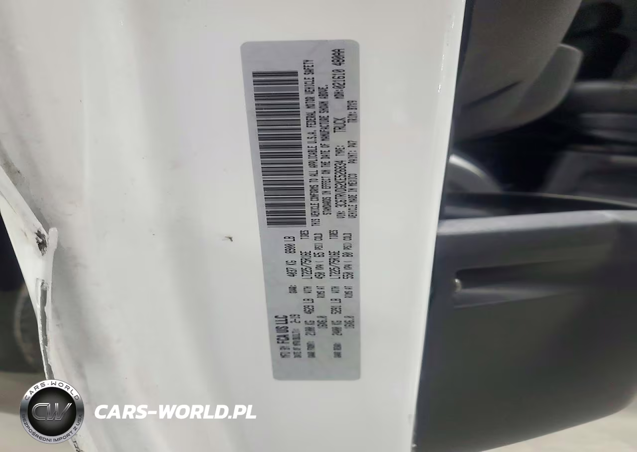 2019 Ram Promaster 2500 Delivery Van VIN:3C6TRVDG2KE526834 - 13