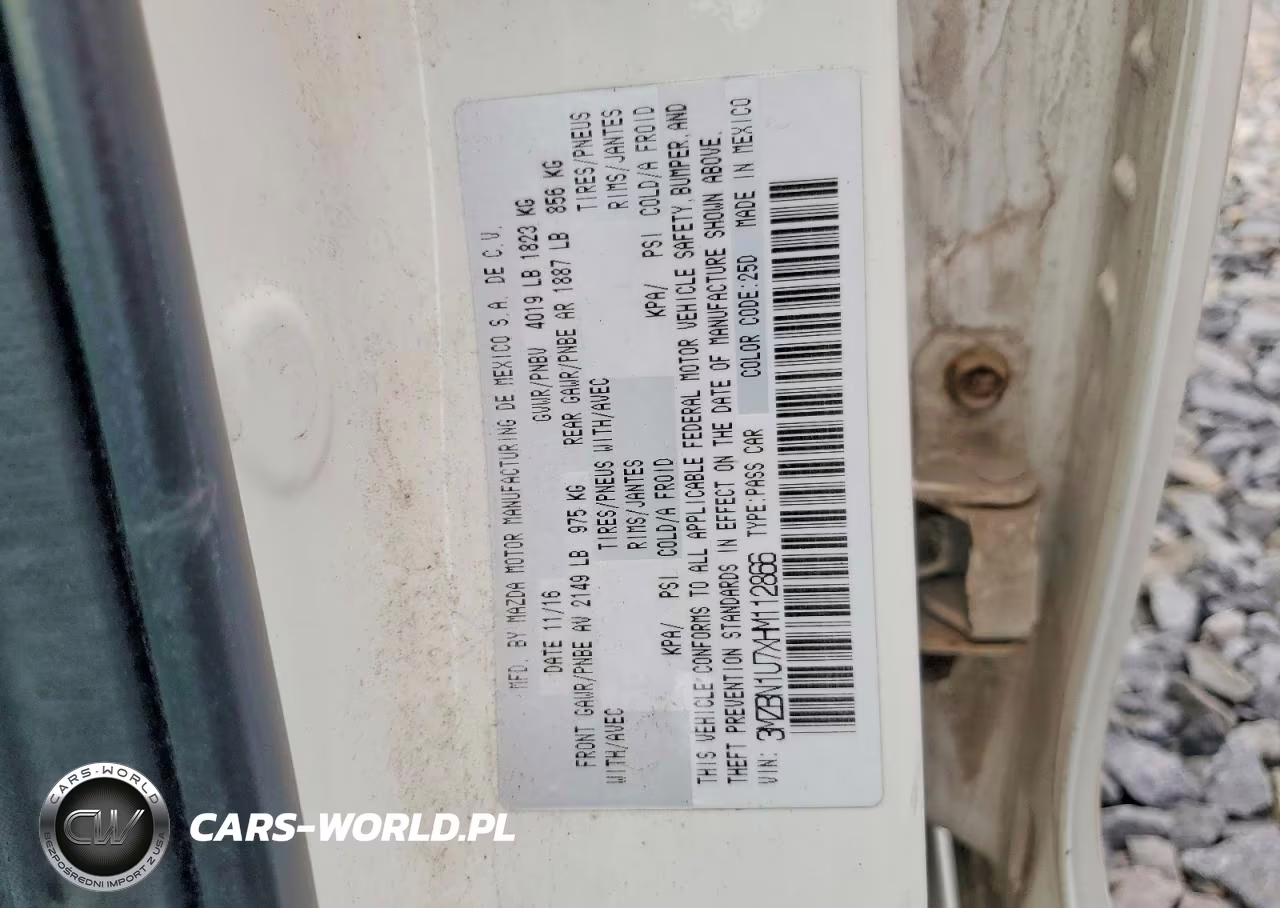 2017 Mazda 3 Sport VIN:3MZBN1U7XHM112866 - 12