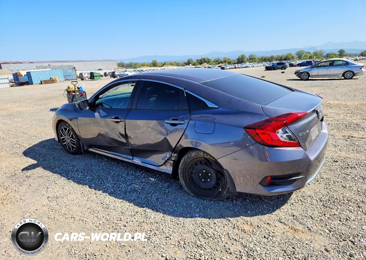 2020 Honda Civic Lx VIN:2HGFC2F67LH503440 - 2