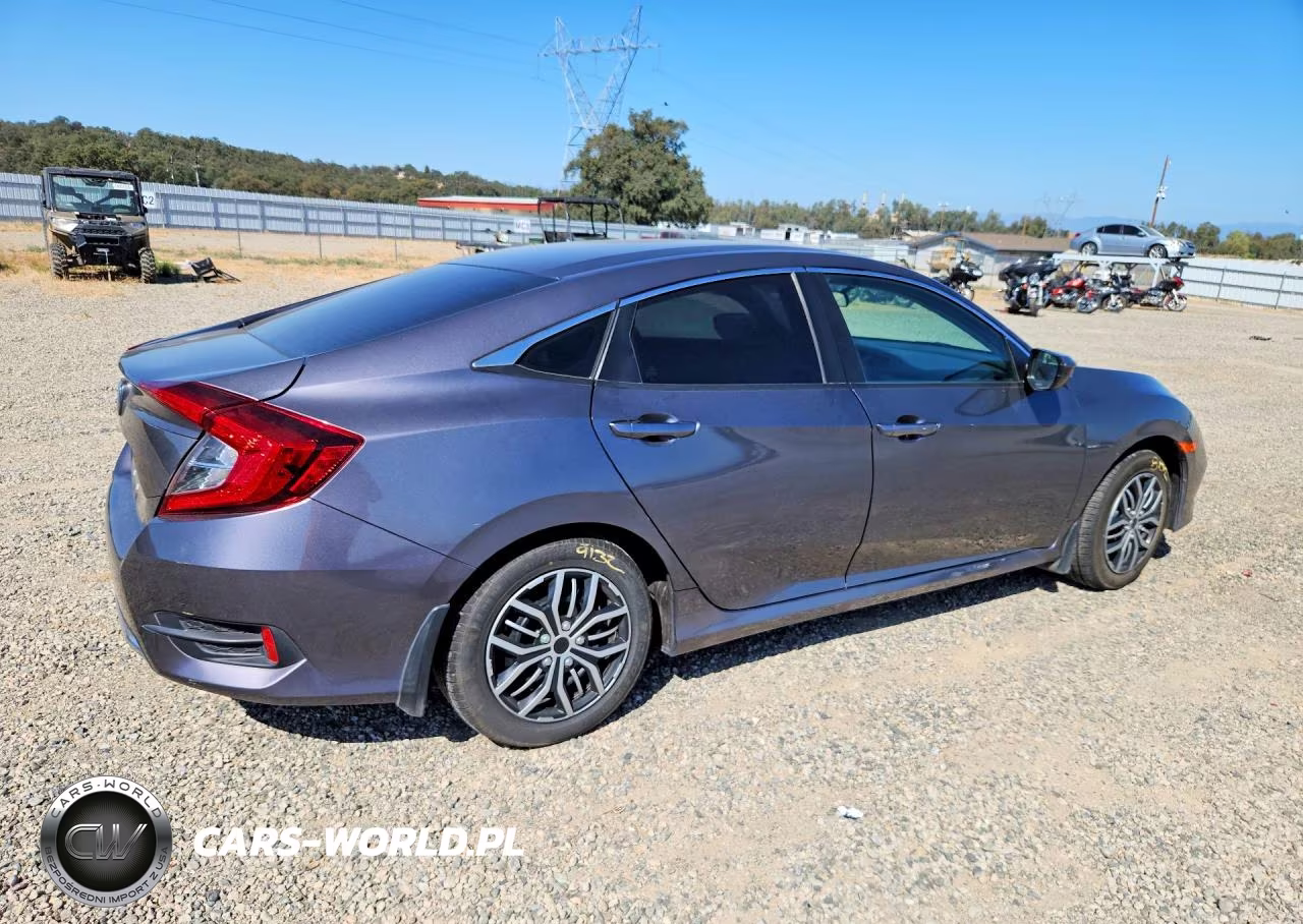 2020 Honda Civic Lx VIN:2HGFC2F67LH503440 - 3