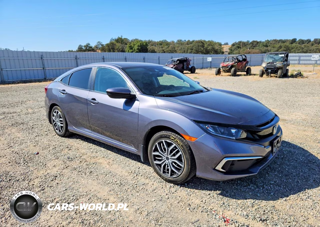 2020 Honda Civic Lx VIN:2HGFC2F67LH503440 - 4