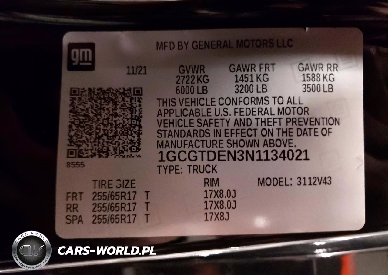 2022 Chevrolet Colorado Z71 VIN:1GCGTDEN3N1134021 - 12